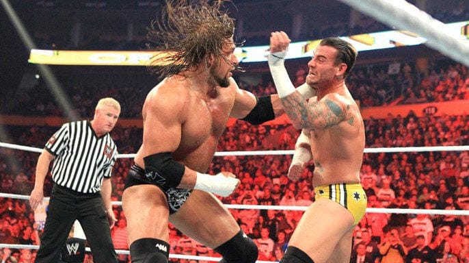 Triple H and CM Punk (But Mostly Triple H) Bury a Good Match