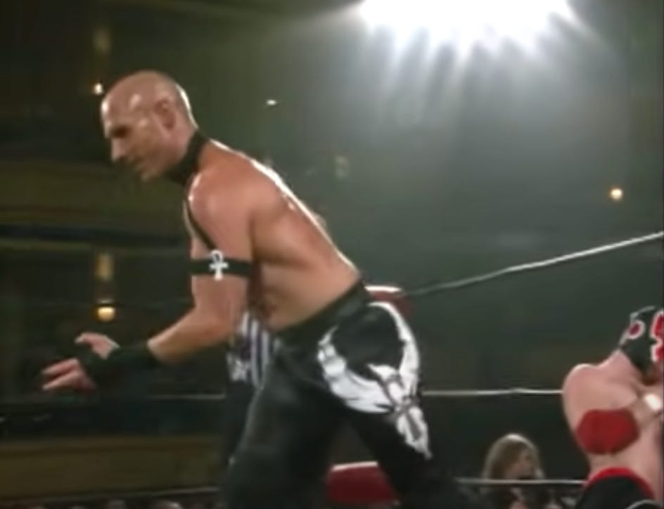 Christopher Daniels Struts His Stuff Against El Generico