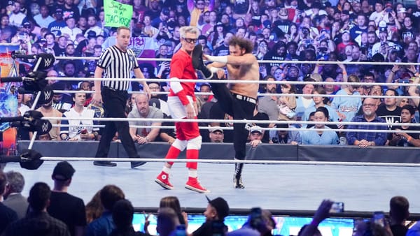 Sami Zayn and Johnny Knoxville Fought for the Future of Pro Wrestling