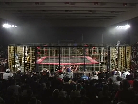 The ROH vs. CZW Cage of Death is Perfect