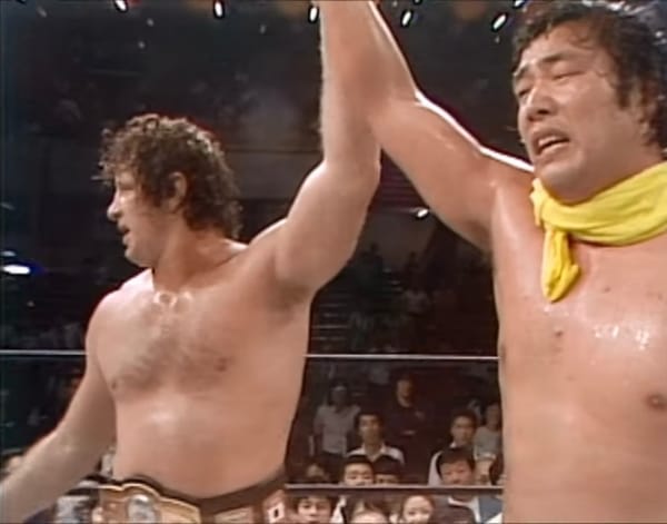 Terry Funk Sees the Future in Jumbo Tsuruta